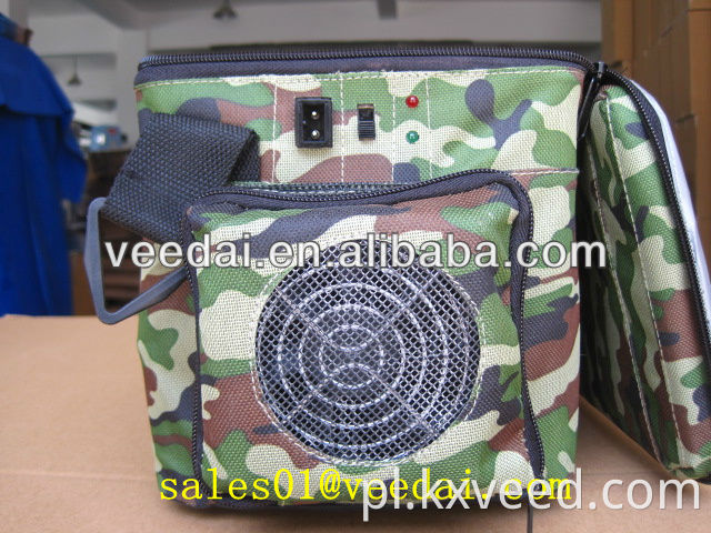 5lblack Portable mini camping lodówka izolowana chłodnica DC12V